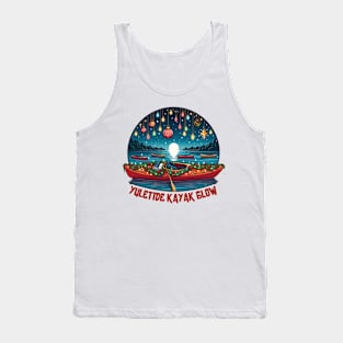 Christmas kayak Tank Top